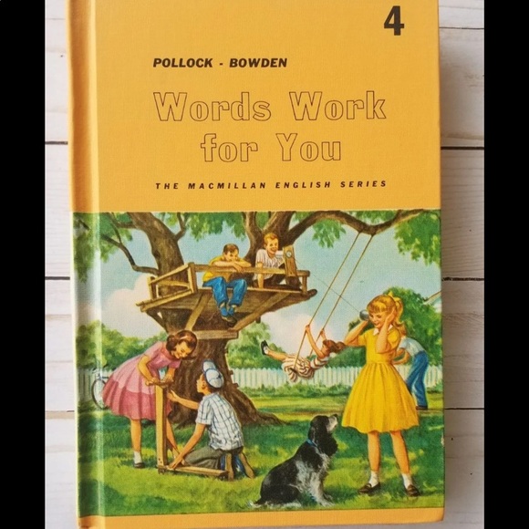 MacMillan English Series Other - 60s hardback English textbook Words Work For You